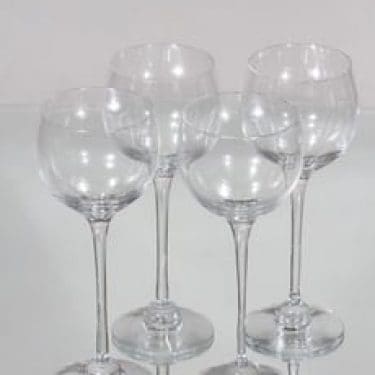 Nuutajärvi Aurora punaviinilasit, 20 cl, 4 kpl, suunnittelija Heikki Orvola, 20 cl