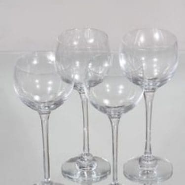 Nuutajärvi Aurora punaviinilasit, 20 cl, 4 kpl, suunnittelija Heikki Orvola, 20 cl