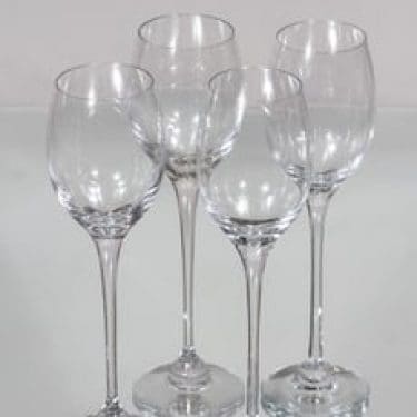 Nuutajärvi Aurora valkoviinilasit, 16 cl, 4 kpl, suunnittelija Heikki Orvola, 16 cl