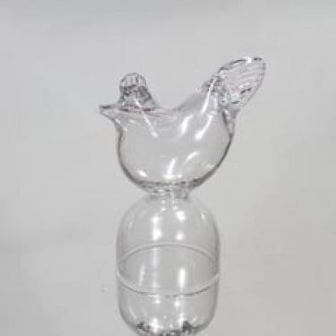 Nuutajärvi sirottaja, kirkas, suunnittelija Kerttu Nurminen,