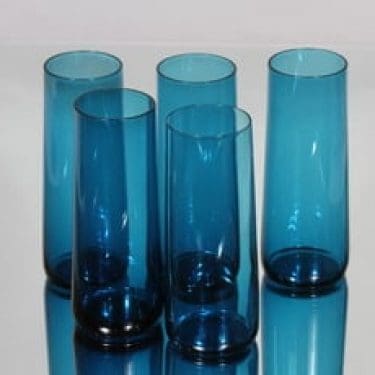 Riihimäen lasi Harlekiini mehulasit, 30 cl, 5 kpl, suunnittelija Nanny Still, 30 cl