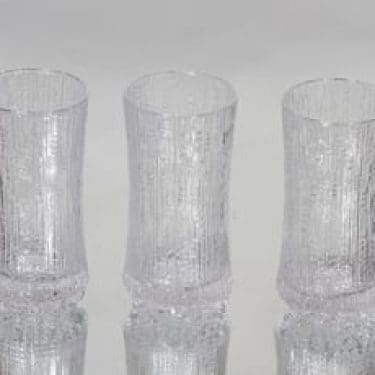 Iittala Ultima Thule siiderilasit, 15 cl, 3 kpl, suunnittelija Tapio Wirkkala, 15 cl