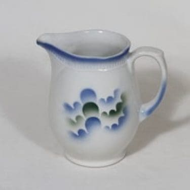 Arabia Pilvi kaadin, sininen, suunnittelija , pieni, puhalluskoriste