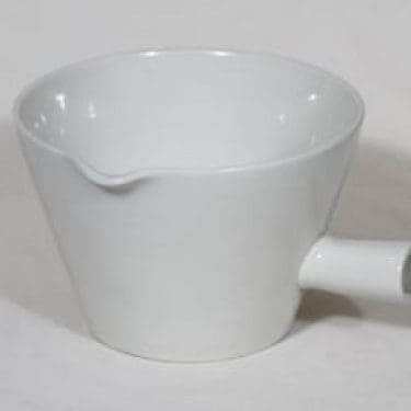 Arabia Kilta kulppi, valkoinen, suunnittelija Kaj Franck,