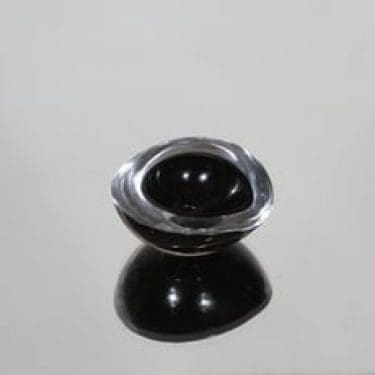 Nuutajärvi Kastanja taide-esine, signeerattu, suunnittelija Kaj Franck, signeerattu, pieni