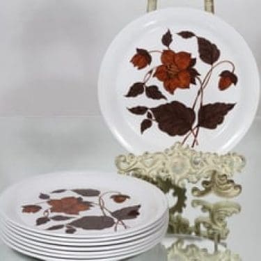 Arabia Tea for Two lautaset, 8 kpl, suunnittelija ,