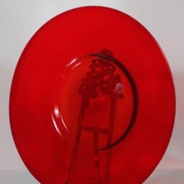 Nuutajärvi vati, signeerattu, suunnittelija Heikki Orvola, signeerattu, suuri