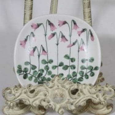 Arabia Botanica koristelautanen, Vanamo, suunnittelija Esteri Tomula, Vanamo, pieni, serikuva