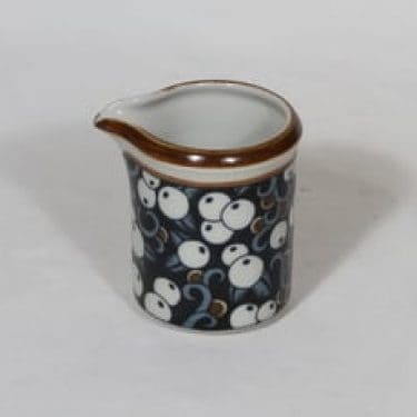 Arabia Taika kermakko, suunnittelija Inkeri Seppälä, puhalluskoriste, retro