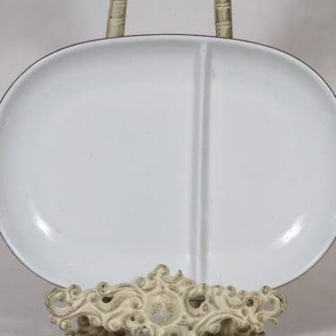 Arabia ML vati / erikoislautanen, mustavalkoinen, suunnittelija ,