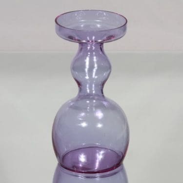 Nuutajärvi 1483 maljakko, neodymi, suunnittelija Oiva Toikka,