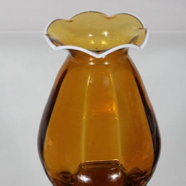 Kauklahden lasi maljakko, rosa, suunnittelija ,