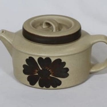 Arabia Tunturi teekaadit, 1.35 l, suunnittelija Olga Osol, 1.35 l, käsinmaalattu