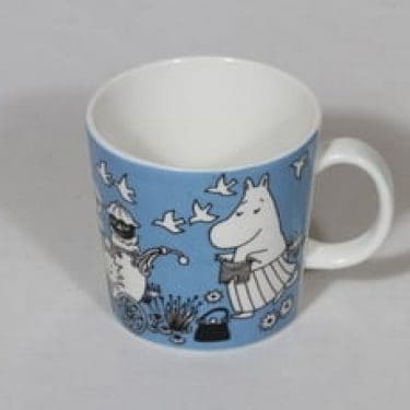 Arabia Muumi muki, Rauha, suunnittelija Tove Slotte, Rauha, serikuva