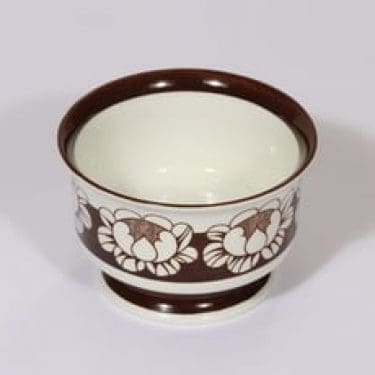 Arabia Katrilli sokerikko, ruskea, suunnittelija , serikuva