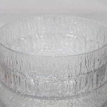 Iittala Paadar kulho, kirkas, suunnittelija Tapio Wirkkala,