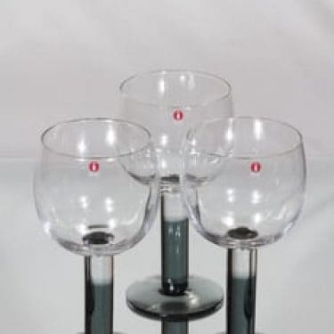 Nuutajärvi Mondo viinilasit, 50 cl, 3 kpl, suunnittelija Kerttu Nurminen, 50 cl, suuri