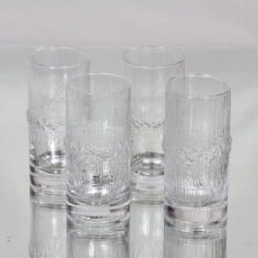 Iittala Niva lasit, 20 cl, 4 kpl, suunnittelija Tapio Wirkkala, 20 cl
