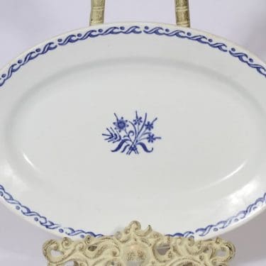 Arabia XE vati, kukkakuvio, suunnittelija , kukkakuvio, pieni, soikea, kuparipainokoriste