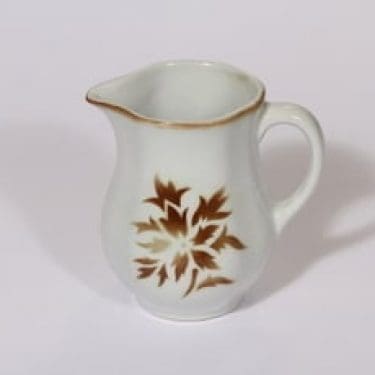 Arabia Aster kaadin, ruskea, suunnittelija , pieni, puhalluskoriste