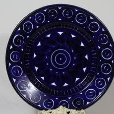 Arabia Valencia hedelmävati, käsinmaalattu, suunnittelija Ulla Procope, käsinmaalattu, suuri, signeerattu