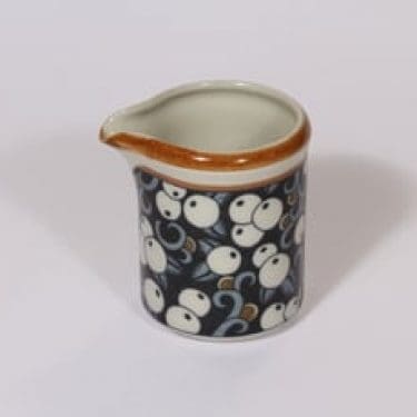 Arabia Taika kermakko, suunnittelija Inkeri Seppälä, erikoiskoriste, retro