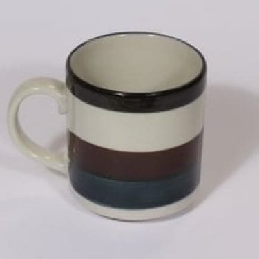 Arabia Kaira muki, 35 cl, suunnittelija Anja Jaatinen-Winquist, 35 cl, raitakoriste