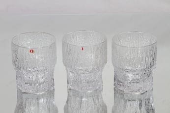 Iittala Aslak lasit, 25 cl, 3 kpl, suunnittelija Tapio Wirkkala, 25 cl
