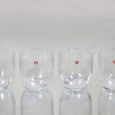 Iittala Nana juomalasit, kirkas, 4 kpl, suunnittelija Mikko Karppanen,