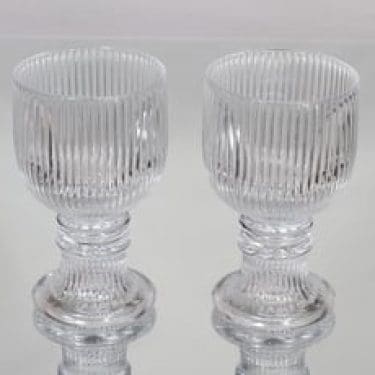 Iittala Viktor viinilasit, 24 cl, 2 kpl, suunnittelija Valto Kokko, 24 cl