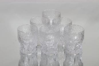 Iittala Grapponia lasit, 13 cl, 6 kpl, suunnittelija Tapio Wirkkala, 13 cl