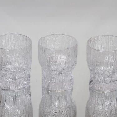 Iittala Aslak lasit, 13 cl, 3 kpl, suunnittelija Tapio Wirkkala, 13 cl