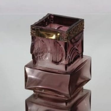 Kumela 1011/S maljakko, signeerattu, suunnittelija Pentti Sarpaneva, signeerattu, pronssivanne