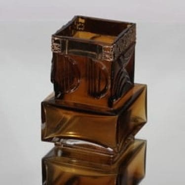 Kumela 1011/S maljakko, signeerattu, suunnittelija Pentti Sarpaneva, signeerattu, pronssivanne