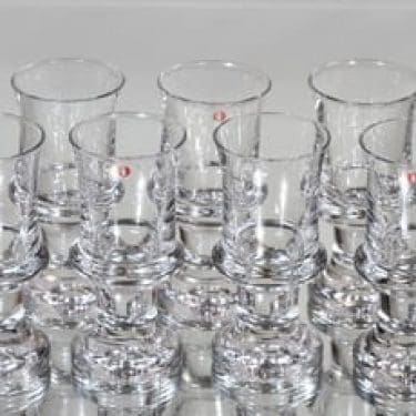 Iittala Tavastia lasit, 7 cl, 7 kpl, suunnittelija Tapio Wirkkala, 7 cl