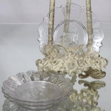 Iittala Suomi lautaset, 40 cl, suunnittelija Alfred Gustafsson, 40 cl, pieni