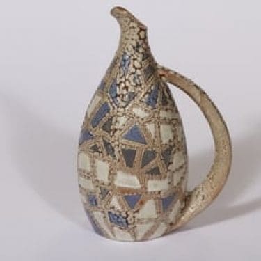 Kera kaadin, käsinmaalattu, suunnittelija Annikki Hovisaari, käsinmaalattu, käsityö, signeerattu