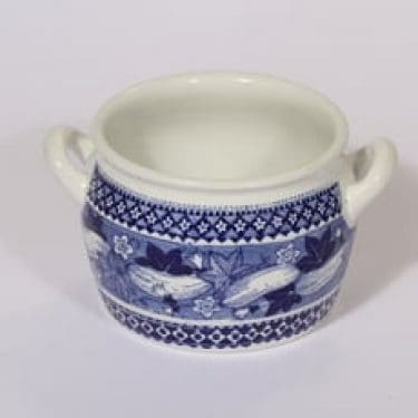 Arabia Kurkku ruukku, 0.5 l, suunnittelija Raija Uosikkinen, 0.5 l, kuparipainokoriste