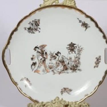 Arabia koriste 7660 vati, suunnittelija , siirtokuva, kultafondi, itämainen aihe