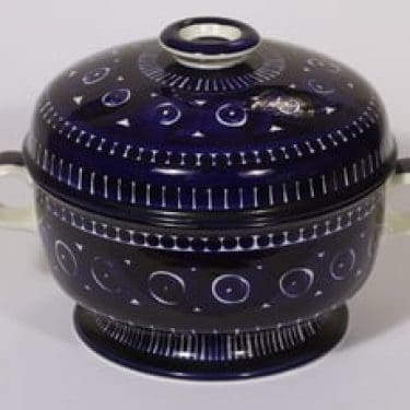 Arabia Valencia liemimalja, 3 l, suunnittelija Ulla Procope, 3 l, suuri, signeerattu