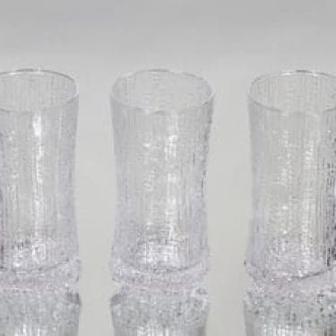 Iittala Ultima Thule siiderilasit, 15 cl, 3 kpl, suunnittelija Tapio Wirkkala, 15 cl