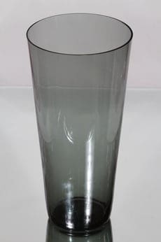 Nuutajärvi 3400 maljakko, harmaa, suunnittelija Kaj Franck, suuri