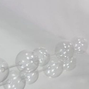 Nuutajärvi Ateenan aamu taide-esineet, kirkas, 10 kpl, suunnittelija Kaj Franck,