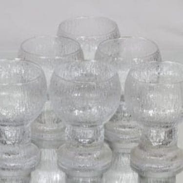 Iittala Kekkerit olutlasit, 50 cl, 6 kpl, suunnittelija Timo Sarpaneva, 50 cl
