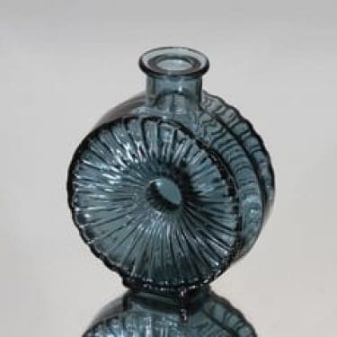 Riihimäen lasi Aurinkopullo koristepullo, pieni 1/4, suunnittelija Helena Tynell, pieni 1/4