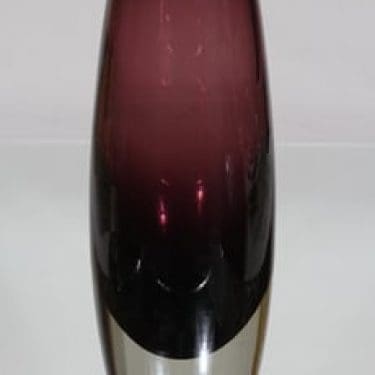 Iittala Lappi maljakko, signeerattu, suunnittelija Erkki Vesanto, signeerattu, suuri, massiivinen