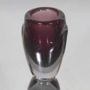 Kumela maljakko, signeerattu, suunnittelija Armando Jacobino, signeerattu, pieni, massiivinen