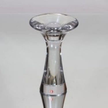Iittala 3412 kynttilänjalka, signeerattu, suunnittelija Tapio Wirkkala, signeerattu