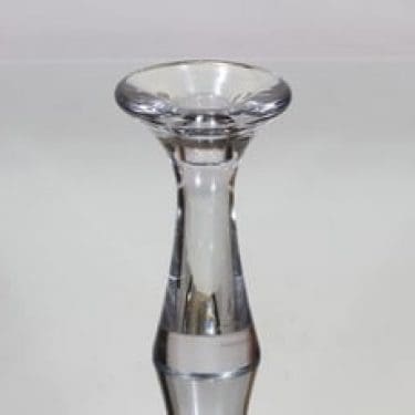 Iittala 3412 kynttilänjalka, signeerattu, suunnittelija Tapio Wirkkala, signeerattu