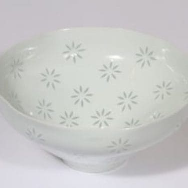 Arabia FK/6 kulho, riisiposliini, suunnittelija Friedl Holzer-Kjellberg, riisiposliini, suuri, massasigneerattu